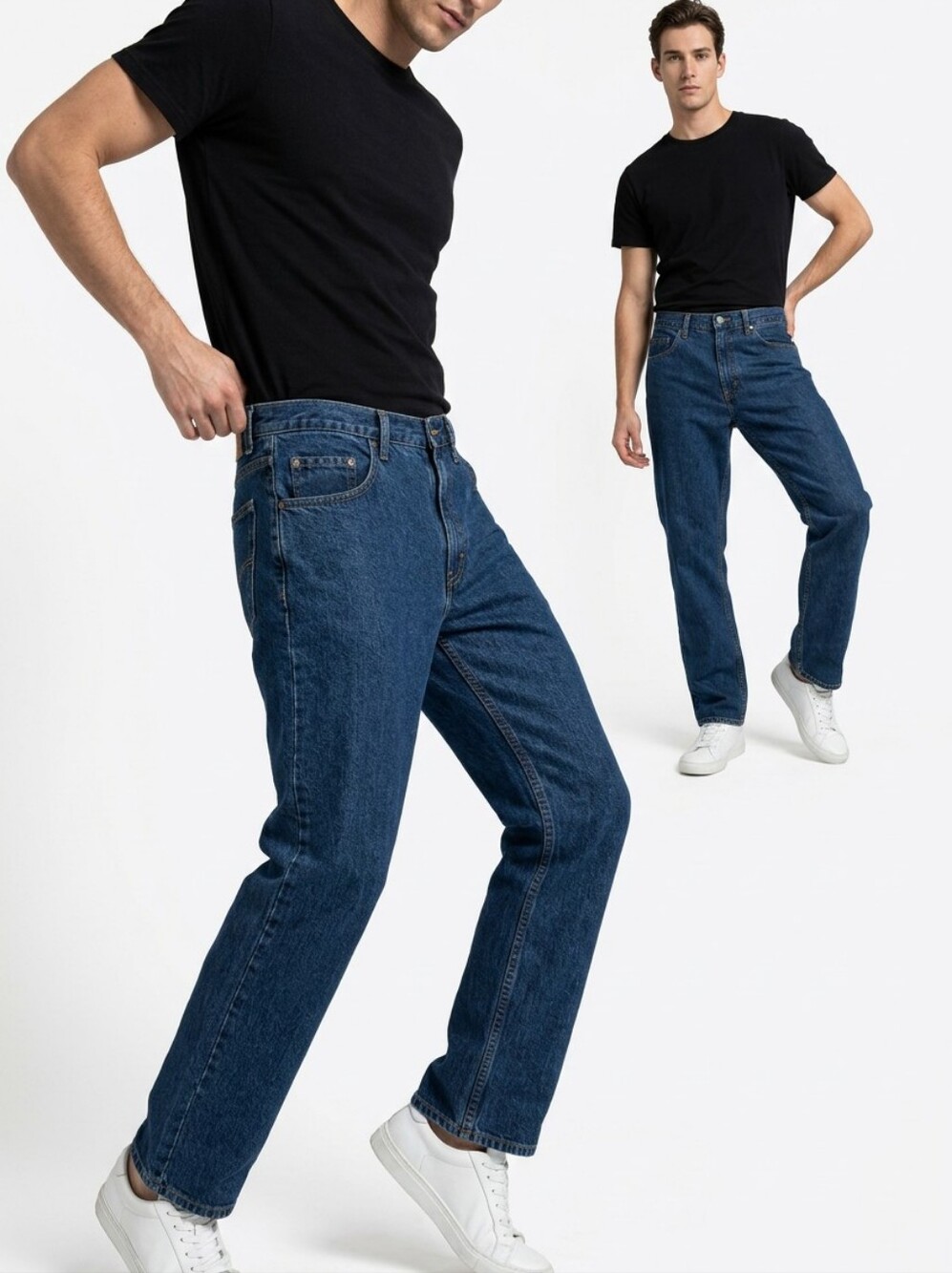Wrangler Relaxed Fit Mens Jeans. Size 36x34